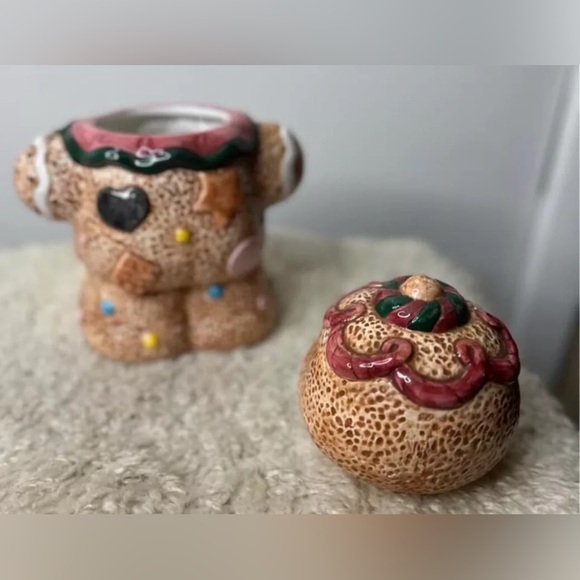 Vintage Gingerbread Man Cookie Jar - Picture 3 of 4
